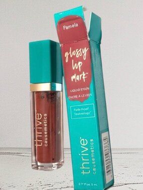 Thrive Gloss Lipstain Pamela - Mauve $28 RETAIL
